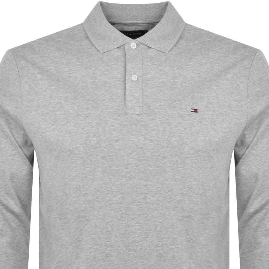Tommy hilfiger grey long sleeve shirt cheap